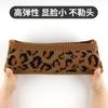 Knitted Headband Women Winter Warm Hair Band Sport Headwrap With Fleece Lining Plaid