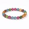 Unisex Bracelet Adjustable Length Teens Adults Bracelet Round Beads Elastic