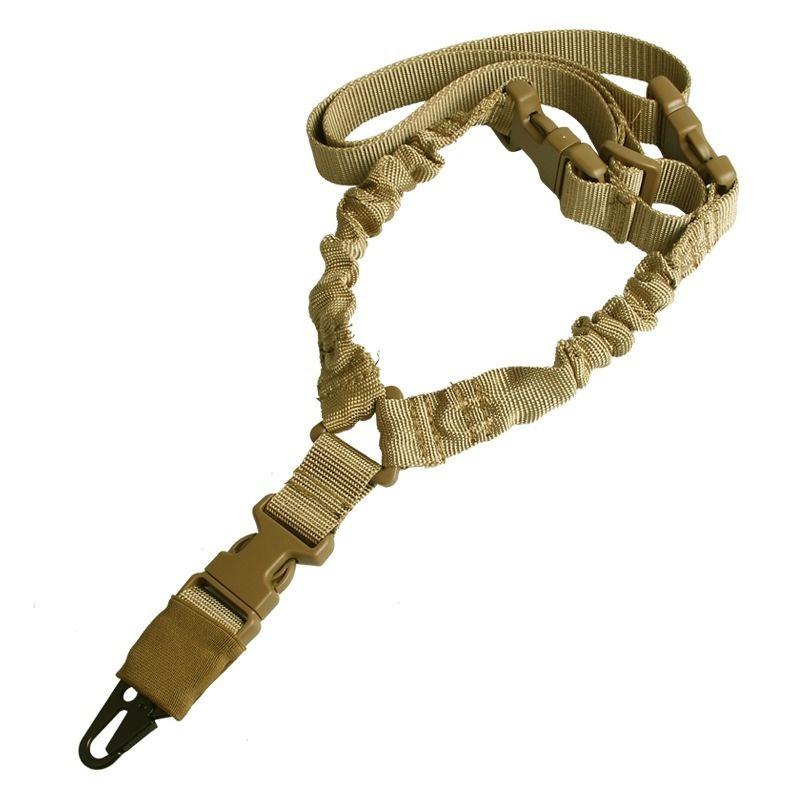 1Pc Shot Gun Belt Hunting Accessories Shoulder Strap Rifle Rope Belt with Metal Buckle Tactical Gear Tactical Single Point Sling