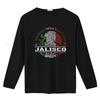 Jalisco Mexico T Shirt Travel Vintage Washed Breathable Fashion Stylish Comfortable Designer Clothes Slightly Versatile Soft