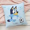 Bluey-B-B-Blueys Pillow Case Pillowcase Anti-dustmite Pillow Invisible Zipper Silky Short Plush Sofa Cushion Cover