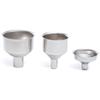 2Pcs Funnel Stainless Steel Portable Mini Small Mouth Funnels Bar Wine Flask Universal Long-Mouth Conical Kitchen Oil Funnel