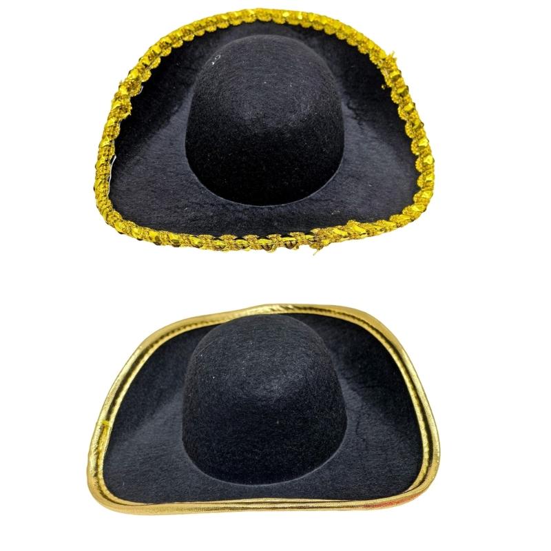 Cappello da Pirata Costume da Pirata Cappelli Accessori da Pirata Divertente Cappello da Festa per Travestimento Halloween Cosplay Accessori per Costumi