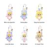 POP MART Baby Molly Pocket Friends Series Plush Pendant Box of Pop Mart Gachapon Blind Box Figure Plastic Model Premium Toy PVC Soft Vinyl Original