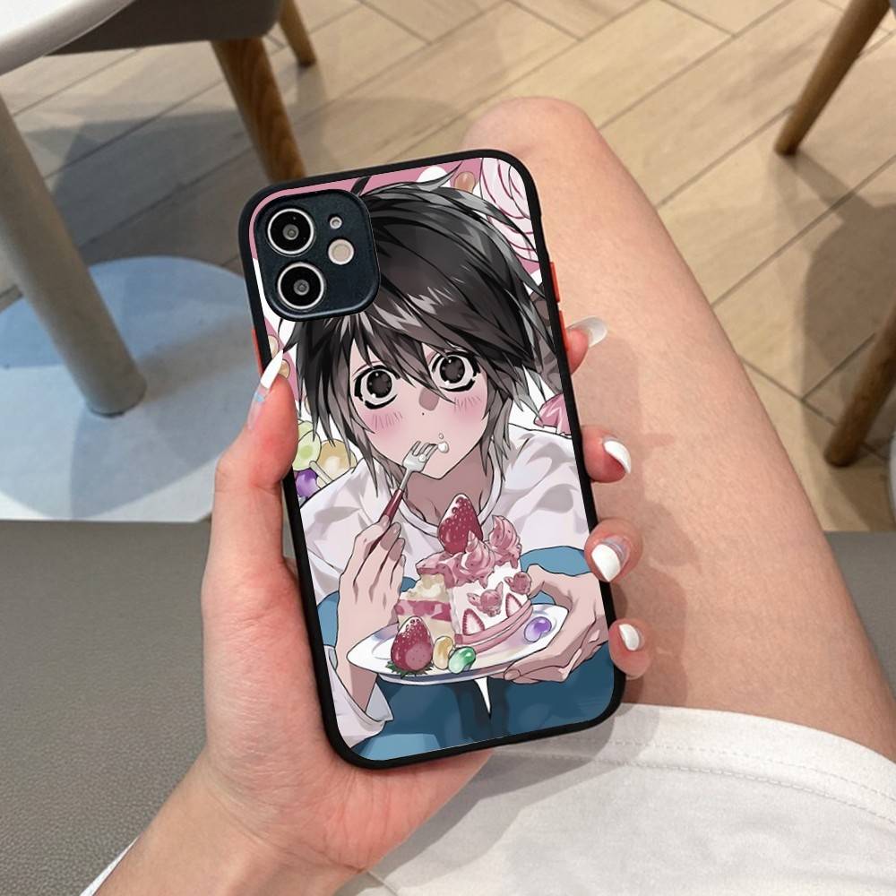 Anime Death Notes Phone Case For IPhone 16 15 14 X XR XS 7 8 Plus 11 12 13 Pro MAX 13mini Matte Shockproof Case