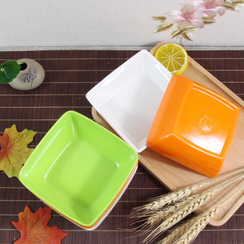 Huìhuáng Melamin-Quadrat-tiefer Teller im koreanischen Stil