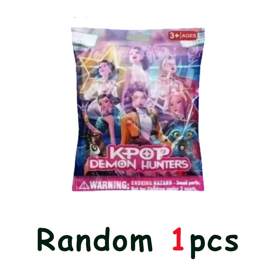 24pcs K-Pop Demon Hunters Blind Box Anime Figure Rumi Mira Zoey Sussy Dolls Blind Bag Mystery Box Decoration Kids Christmas Gift