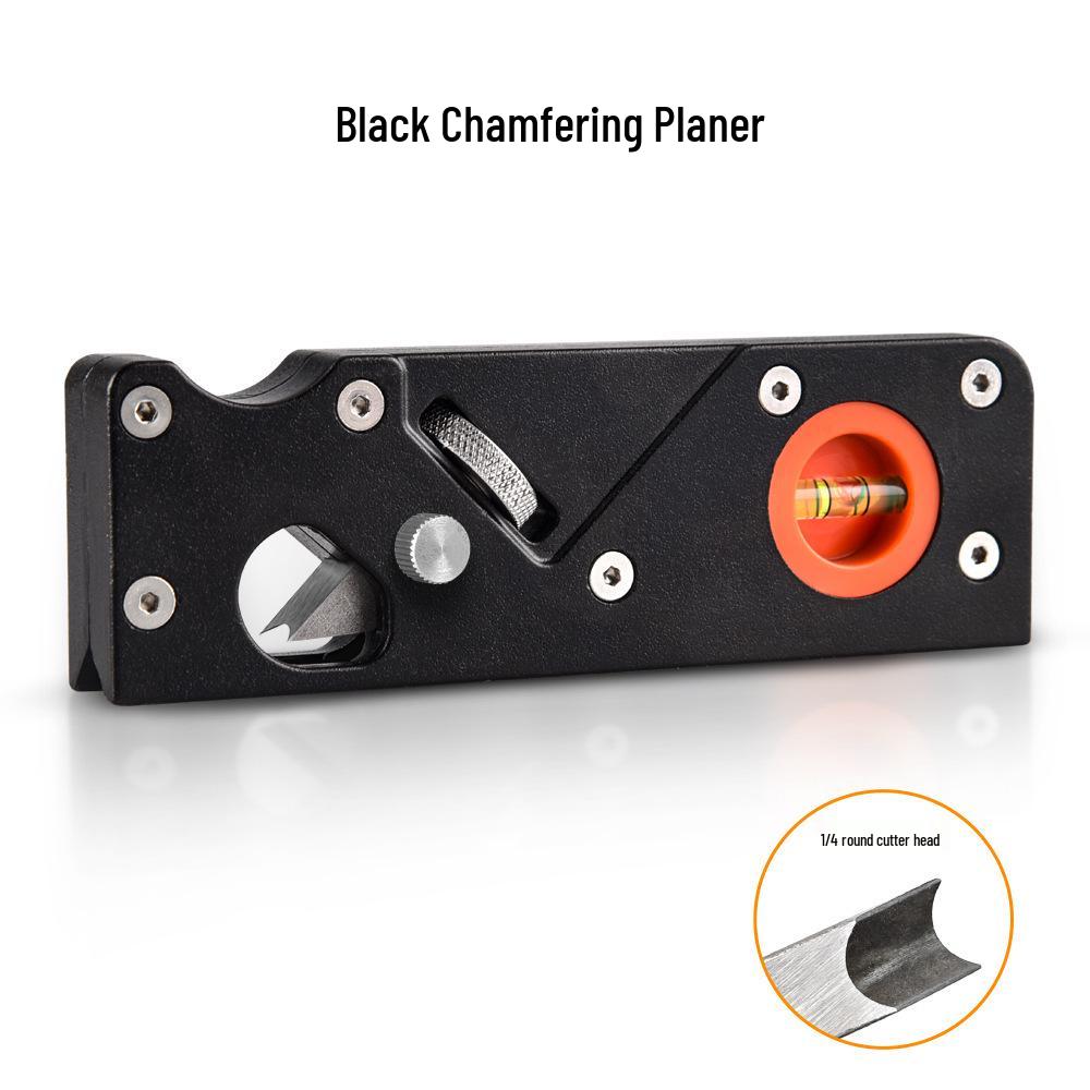 45° Woodworking Chamfer Plane: DIY Essential with Multiple Cutter Heads for Edge Trimming