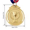 1-30 Winner Reward Gold Silver Bronze Award Medal with Neck Ribbon 1st 2nd 3rd Prize Medal for Sport Competition Prize for Kids