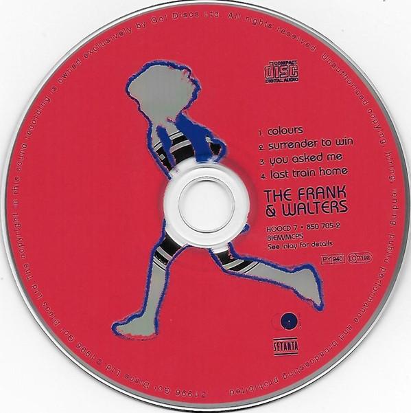 

CD FRANK & WALTERS - Colours HOOCD7 Setanta 1996 UK Rock Used