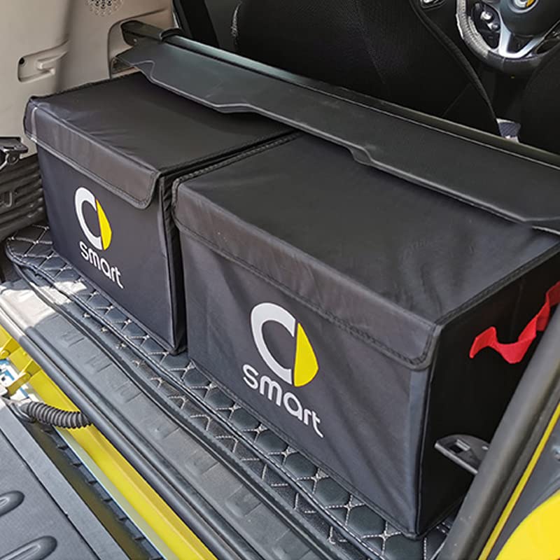 

SHIFENG Foldable Black Storage Box Bag Cloth Organizer for Smart Fortwo 450 451 453 2009-2020