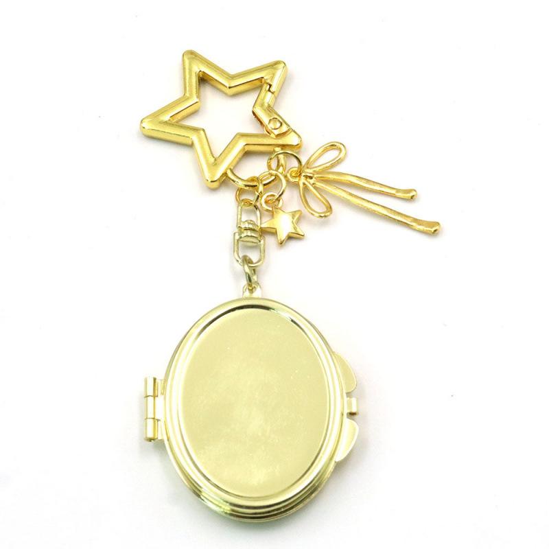 Stainless Steel Mesh Bag Pendant: Hand Cream Lipstick Chain Keychain