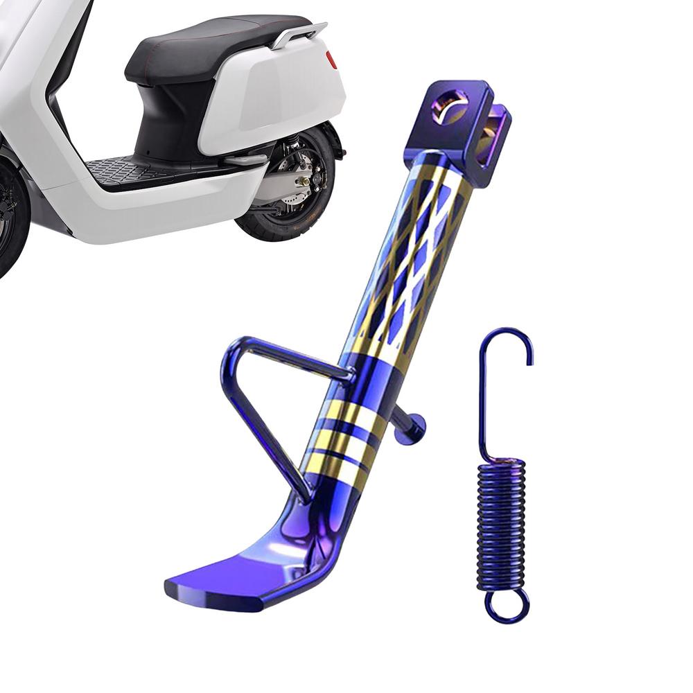 Motorcycle Kickstand Foot Side Support Motorcycle Accessories Kickstand Parking Support Stand Parking Foot Support Sturdy