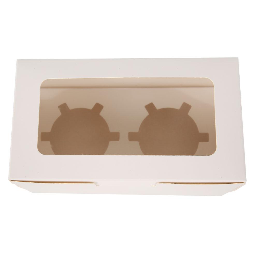 10 to 20PCS Cupcake Boxes 2/4/6 Hole Muffin Boxes Biscuit Box Clear Window Cake Holder for Weddings Christmas Birthdays Party Fa