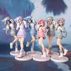 20CM 6 Style Anime Re:Zero Rem Ram Emilia Cute Action Figure Cosplay Hoodie Model Desktop Ornament Decor Collectible Toys Gift