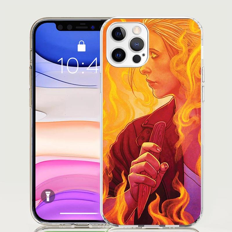 The Vampire Slayer Buffy Phone Case For iPhone 17 Air 16 15 Plus 11 14 Pro Max 13 Mini 12 7 8 + SE Pattern Art Customized Cover