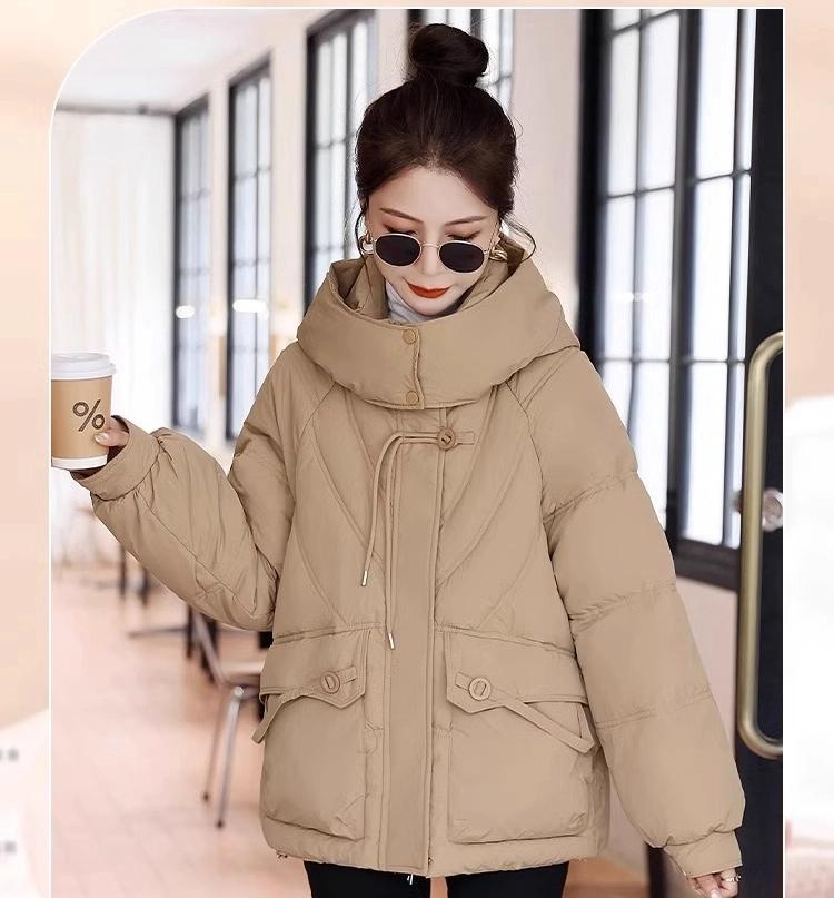 Women’s Short Hooded Windproof Thicken Warm Winter Jacket 4 Colors