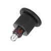 Perni di indicizzazione mini a ritorno/autobloccanti in acciaio al carbonio/acciaio inossidabile M6/8/10 Perni di localizzazione con pomello Nero/Blu/Rosso