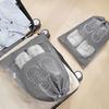 10/5 stücke Schuhe Lagerung Taschen Closet Organizer Vlies Reise Tragbare Tasche Wasserdichte Tasche Kleidung Klassifizierte Hängende Tasche