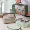 Portable Electric Heating Lunch Box for Office & Student Use – Plug-in Heat & Insulate Bento with Rice