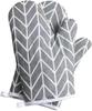 Oven Gloves for Baking Heat-insulating Gloves Non-Slip Heat Resistant Household Kitchen Gloves with Anti-Scald Microwave Gloves