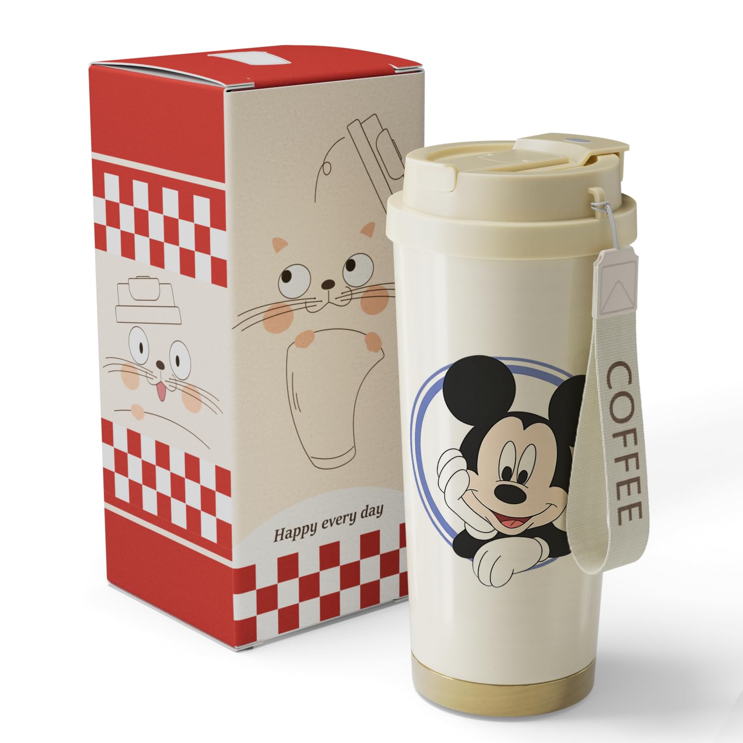 

Stainless steel vacuum insulated water bottle for home, office, and outdoor use. Keeps drinks hot or cold. Large capacity, wide mouth, includes