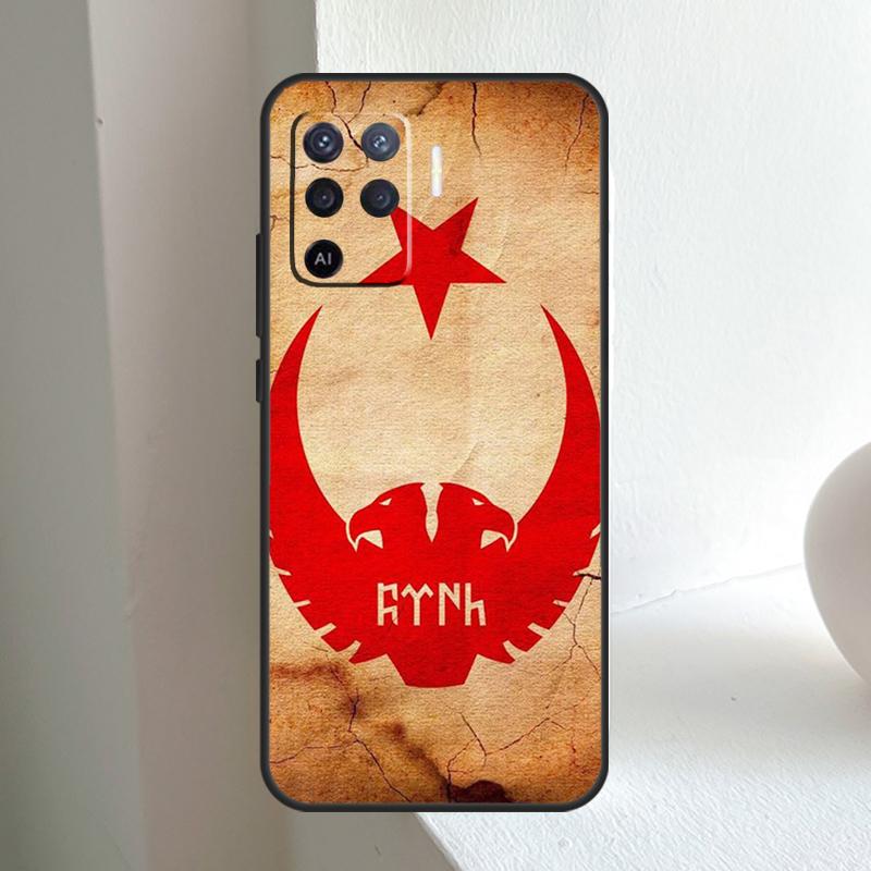 Turkey Turkish Flag For OPPO A80 A60 A40 A5 A6 Pro A15 A17 A57 A16 A76 A96 A18 A38 A58 A78 A98 A54 A74 A94 Case