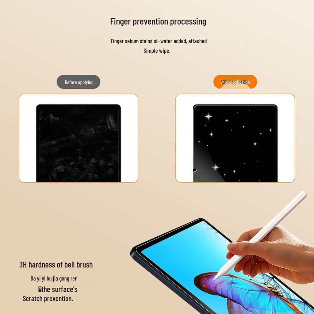 Samsung Tab S11 Ultra Paper-like Anti-Glare & Anti-Reflective Film for S10+, S9 Ultra, 10 FE+ Writing Film