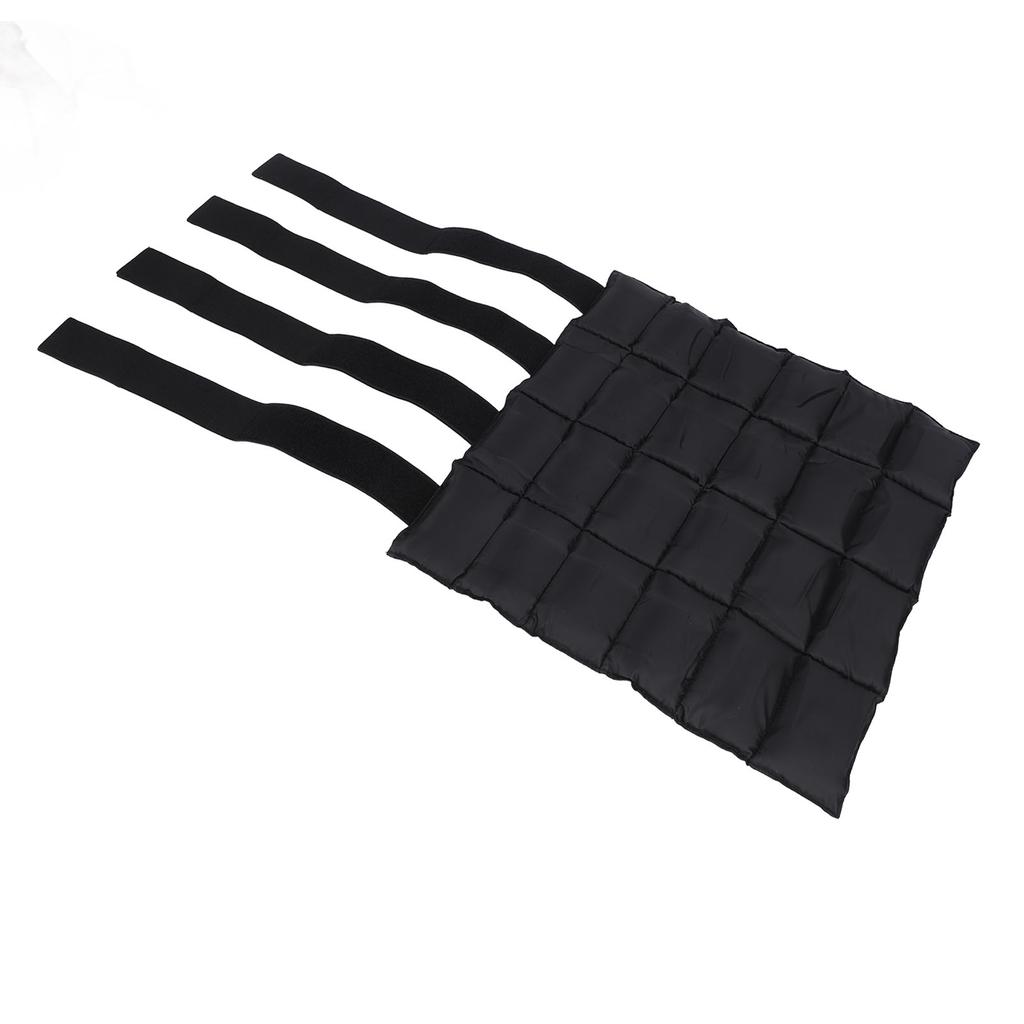 Black Horse Ice Pack Reusable Horse Leg Ice Boot Cold Pack Cooling Leg Wraps for Hock Ankle Knee