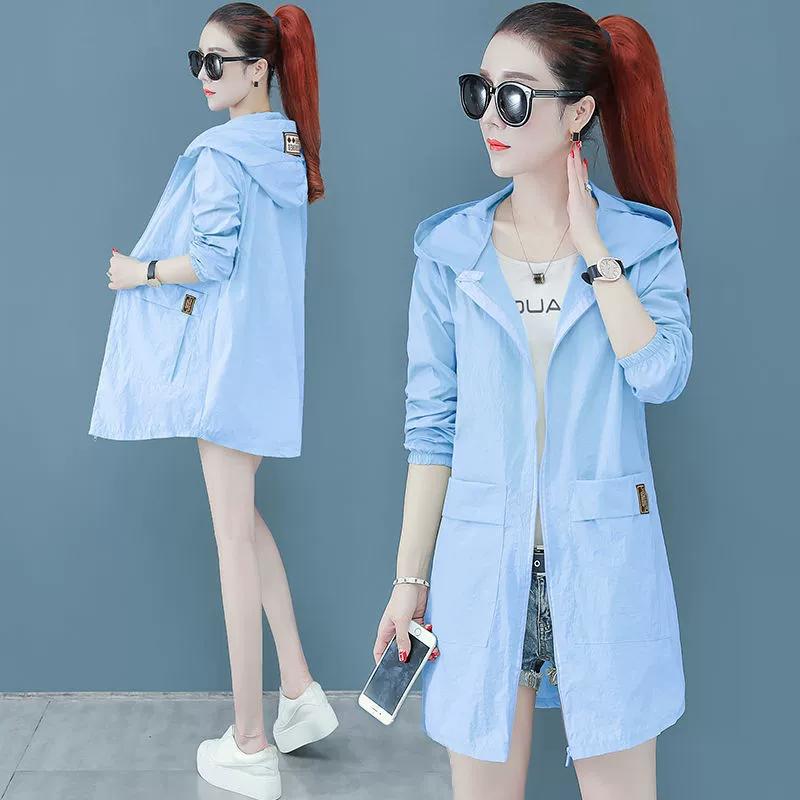 Sunscreen Clothing for Women, Thin, Medium To Long, Plus Size, Fat, MM, Loose, Breathable, UV Resistant, Outer Jacket