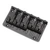 5 String Bass Bridge Adjustable Saddle Zinc Alloy Exquisite Retro Electric Bass Guitar Bridge