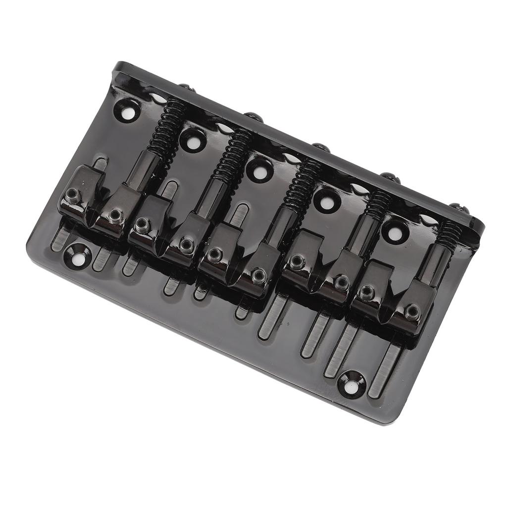 5 String Bass Bridge Adjustable Saddle Zinc Alloy Exquisite Retro Electric Bass Guitar Bridge