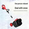 Shenxin 12-Inch Rechargeable Brushless Snow Sweeper with Digital Display
