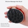 Silicone Massage Hair Brush Shampoo Comb Scalp Exfoliator Massager for Hair Washing