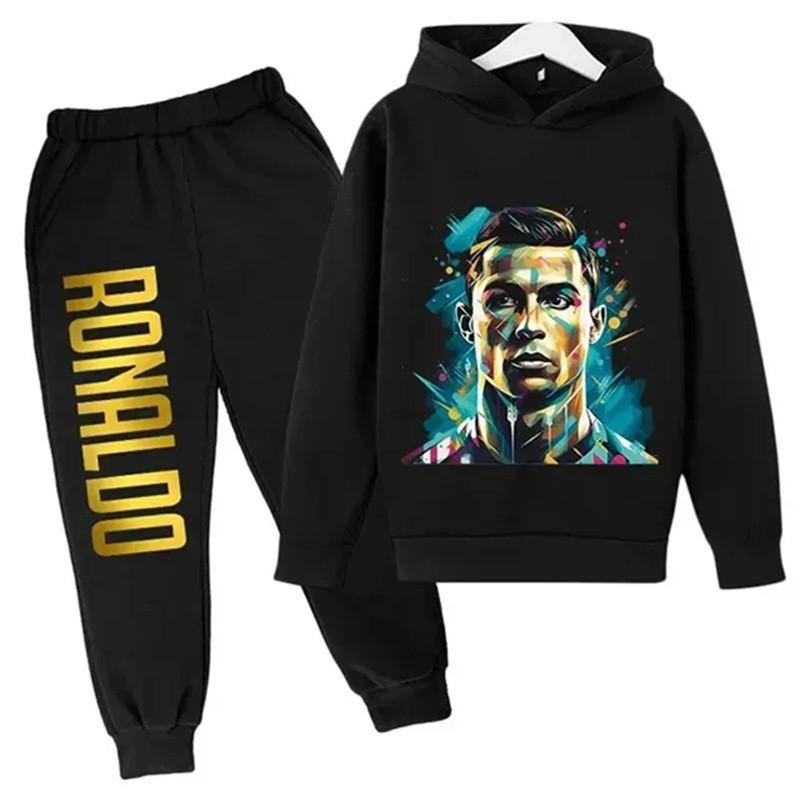 Ronaldo Cr7 Druka Bērnu Hūdijs un