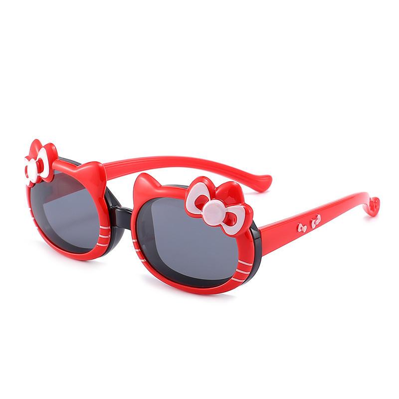 Hellokitty Kids Sunglasses With Polarized Tac Lenses For Sun Protection And Fashion Style For Children