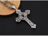 S925 Sterling Silver Virgin Mary Cross Necklace Pendant - Unisex Korean Fashion Thai Silver