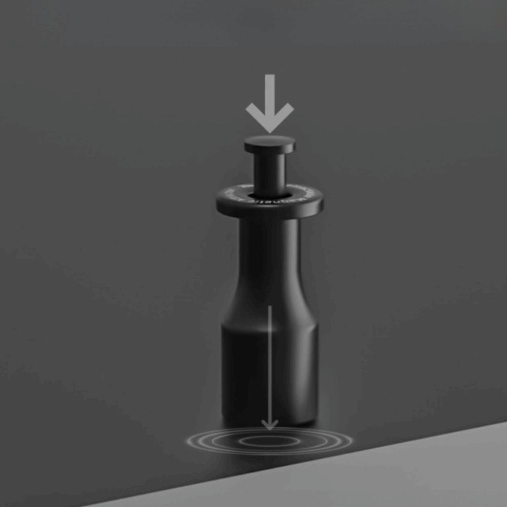 Pudderfri kaffepuckskärm Sug Sekundärt Distributionsnät Attraktör Kaféartiklar