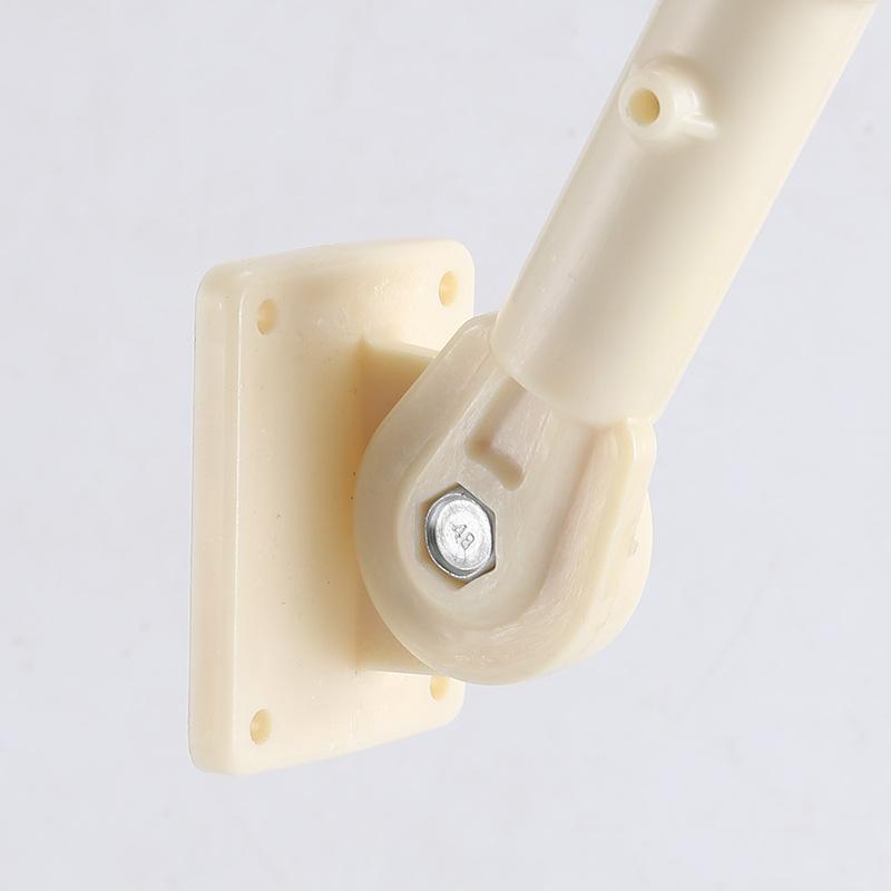 Wall-mounted Flagpole Bracket Aluminum Alloy Auditorium Outdoors Wall Light Poles Flag Holder Mounting Base with Accessories