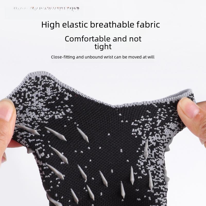 International Adult Latex Fingerless Breathable Thickened Goalkeeper Gloves