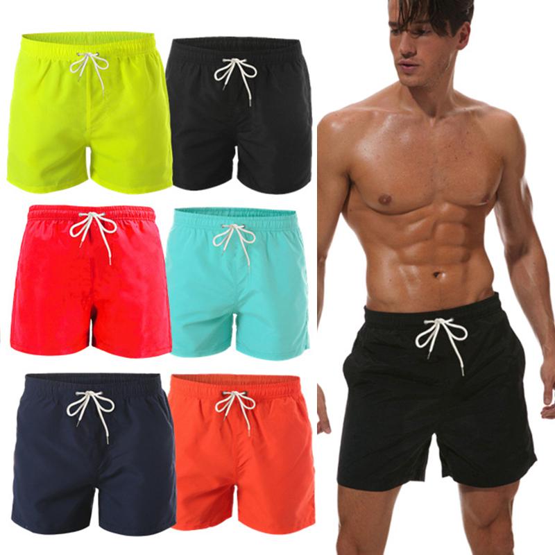 Swimming Running Mens Board Shorts Swim Gym Shorts Trunks Swimwear Pants Beach