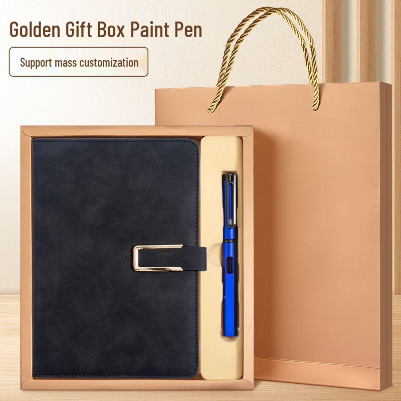 Luxury Logo Notebook Gift Set - Business Pages, Perfect for Corporate Souvenirs