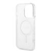 Etui do iPhone 14 Pro Max Guess Marble MagSafe Czarne