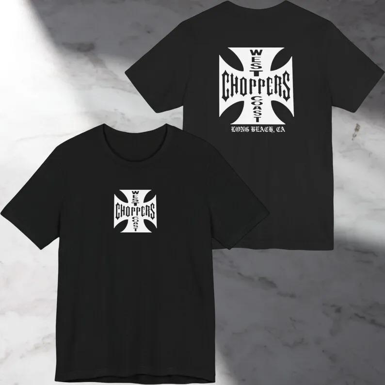 Nuova T-shirt Grafica West Coast Choppers 2026 100% Cotone Girocollo Casual Vestibilità Regolare T-shirt Unisex Top Estivo