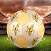 1PC Leopard Spots Soccer Ball Size 5 Football Machine Sewn Indoor/Outdoor Universal Football Gift W38