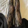 Jacquard Small Flowe Fishnet Stockings Mesh Design Fishnet Pantyhose  Summer Season