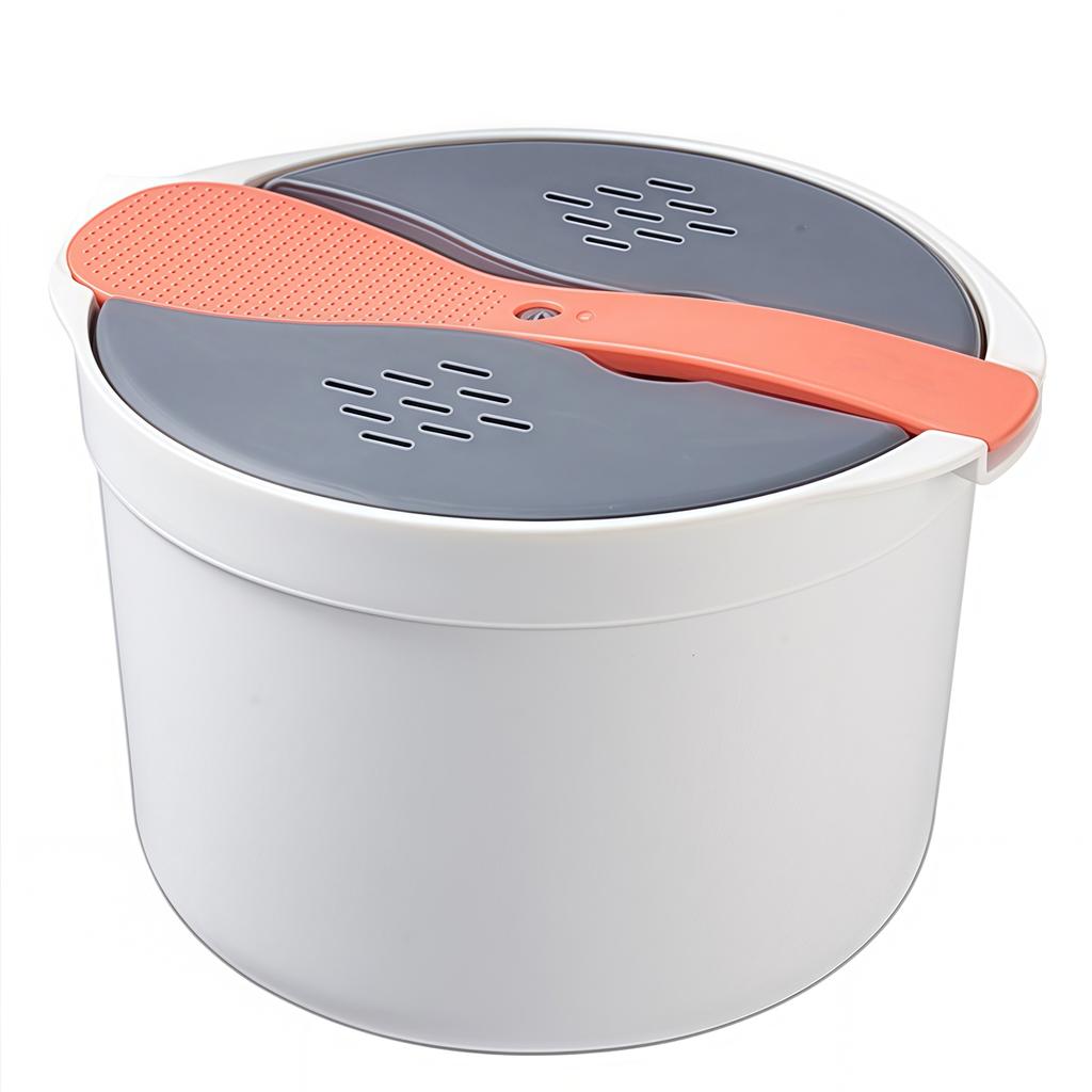 Microwave Oven Rice Cooker Portable Food Container Multifunction Steamer Rice Cooker Lunch Box Steaming Utensils