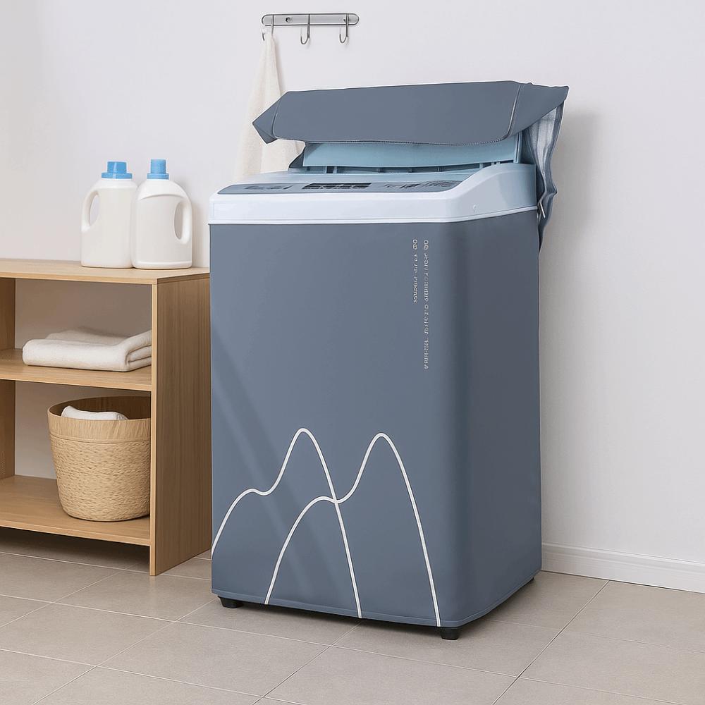 Waterproof Washing Machine Cover Dust Proof Dust Cover Durable Protective Cover  Balcony