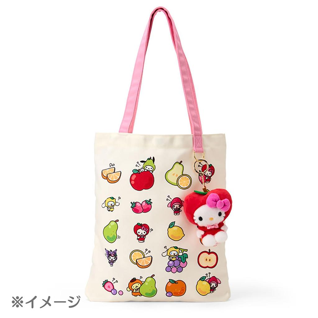 Sanrio Suporte de Mascote Pompompurin Idades 6 e 383929 (Projeto de frutas) Boa, Para Cima,