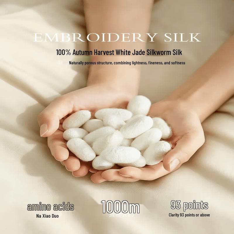 Mercury Home Textiles 100% Mulberry Silk Summer Quilt